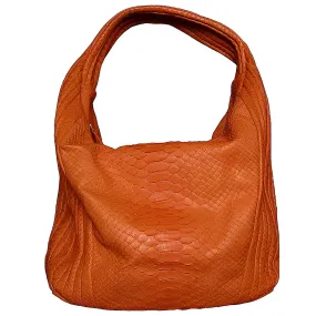 Orange Hobo Bag