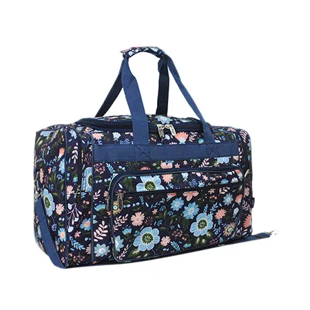 Pastel Floral NGIL Canvas 20" Duffle Bag