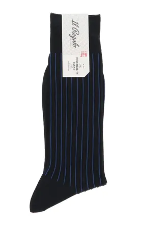 Pin Stripes Mid-Calf Socks