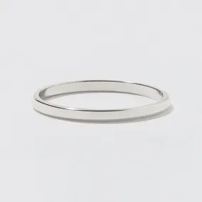 Platinum Classic Wedding Band - Polished 1.5mm