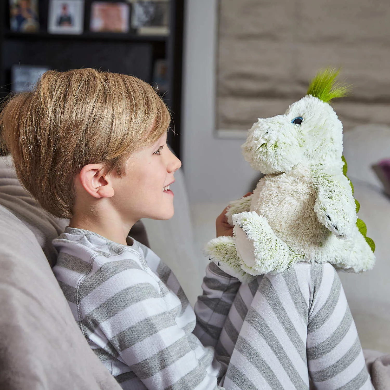 Plush Marshmallow Dinosaur Microwavable