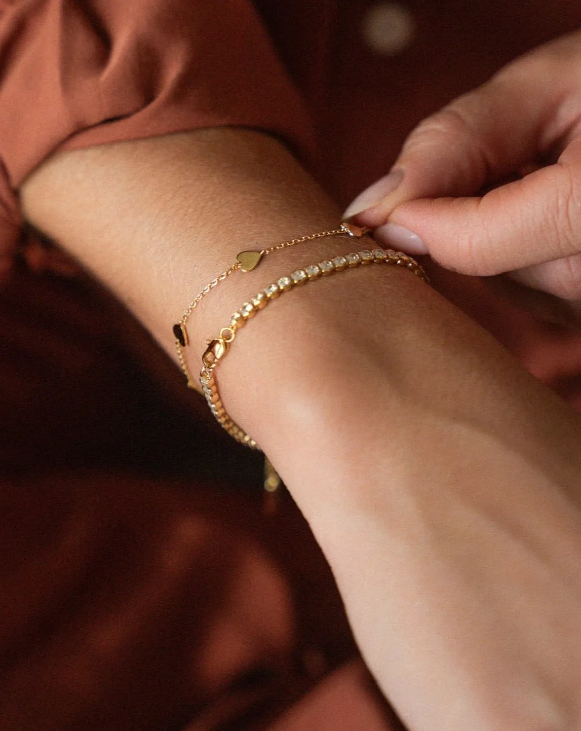 *Preorder* Heart of Gold Bracelet - Gold Vermeil