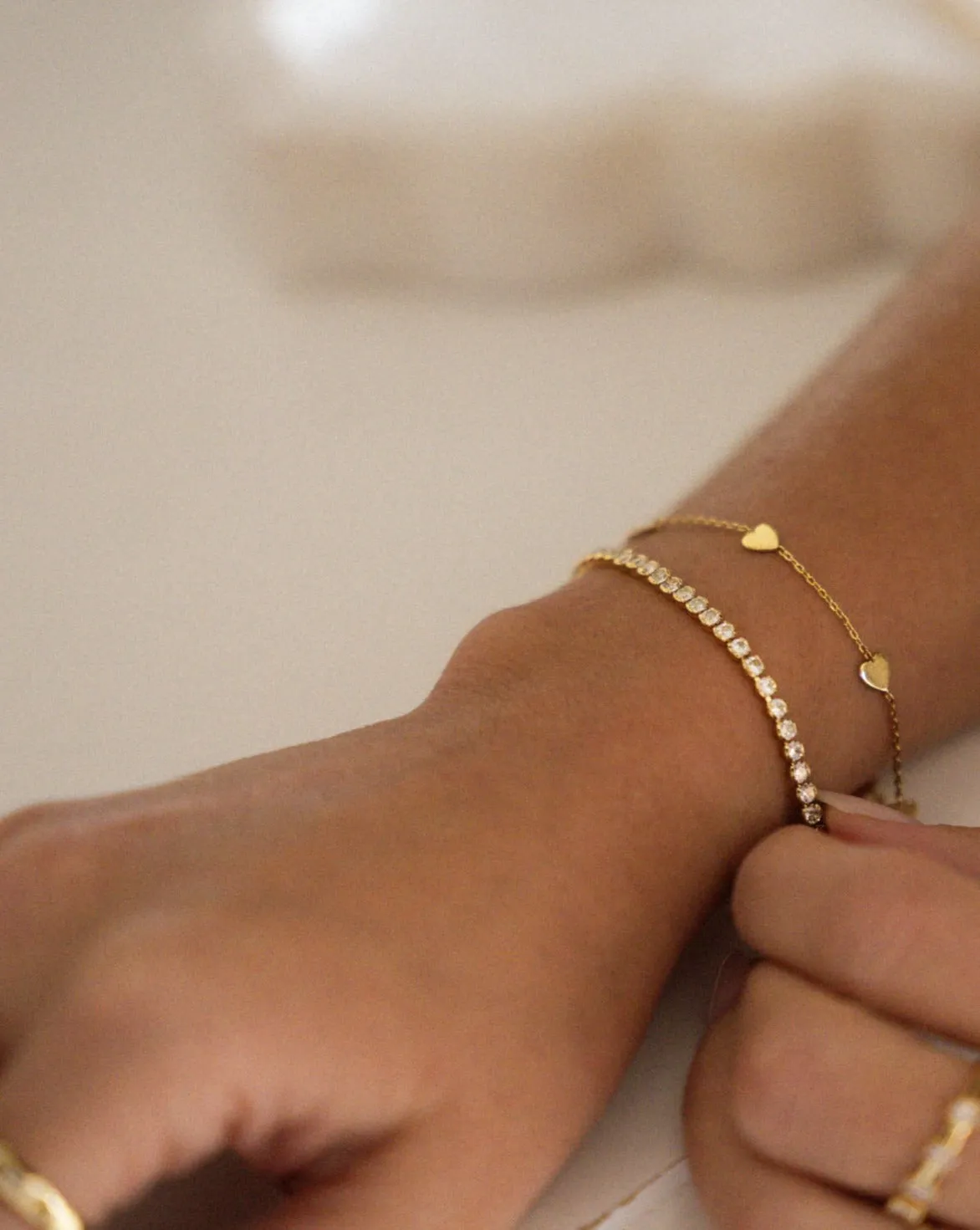 *Preorder* Heart of Gold Bracelet - Gold Vermeil