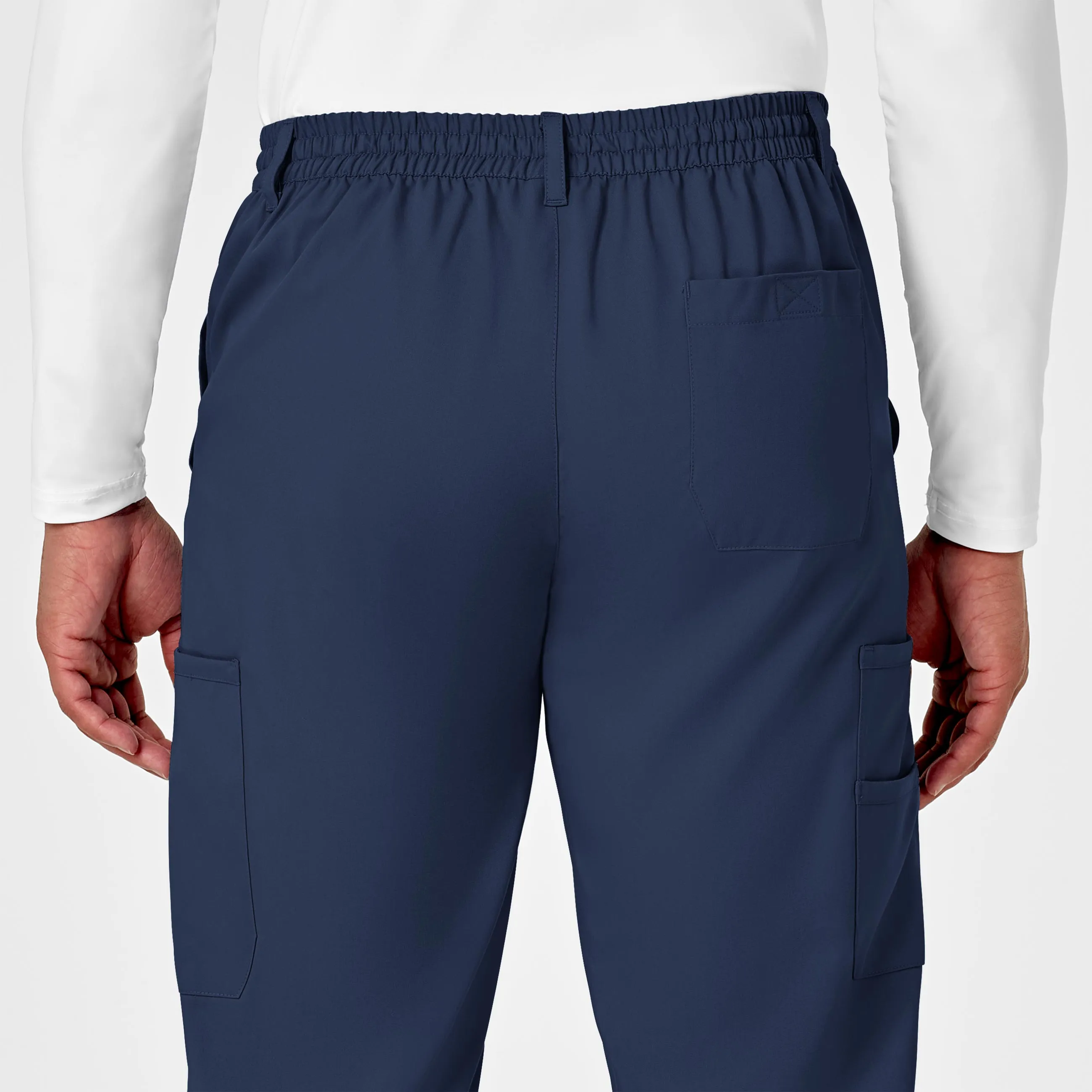 PRO Men's Cargo Scrub Pant - Navy