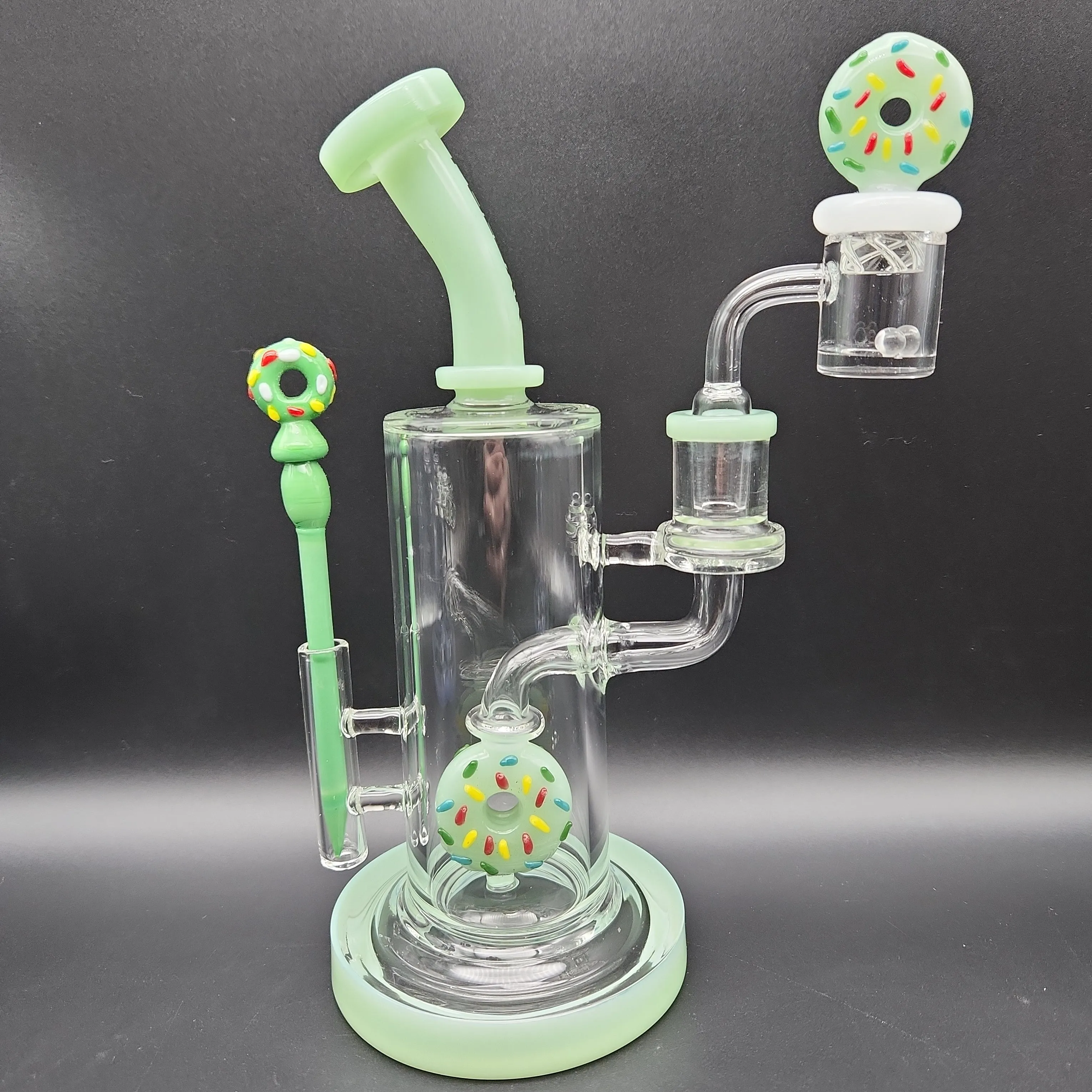 Pulsar Sprinkle Donut Dab Rig Set | 9 | 14mm