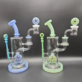 Pulsar Sprinkle Donut Dab Rig Set | 9 | 14mm