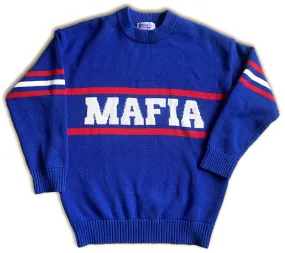 "The Marv" Retro Mafia Knit Sweater