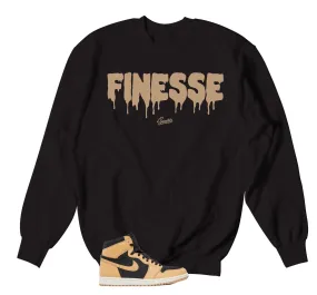 Retro 1 Heirloom Sweater - Finesse - Black