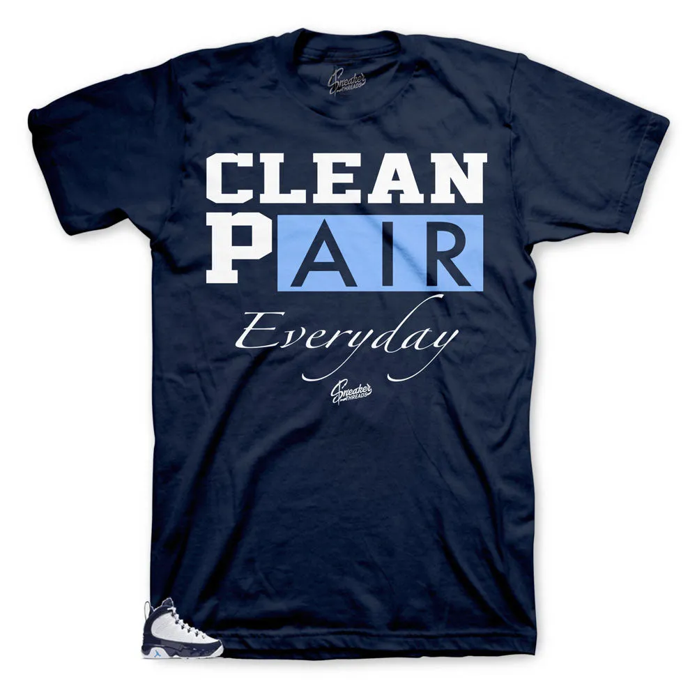 Retro 9 University Blue All Star Everyday Shirt