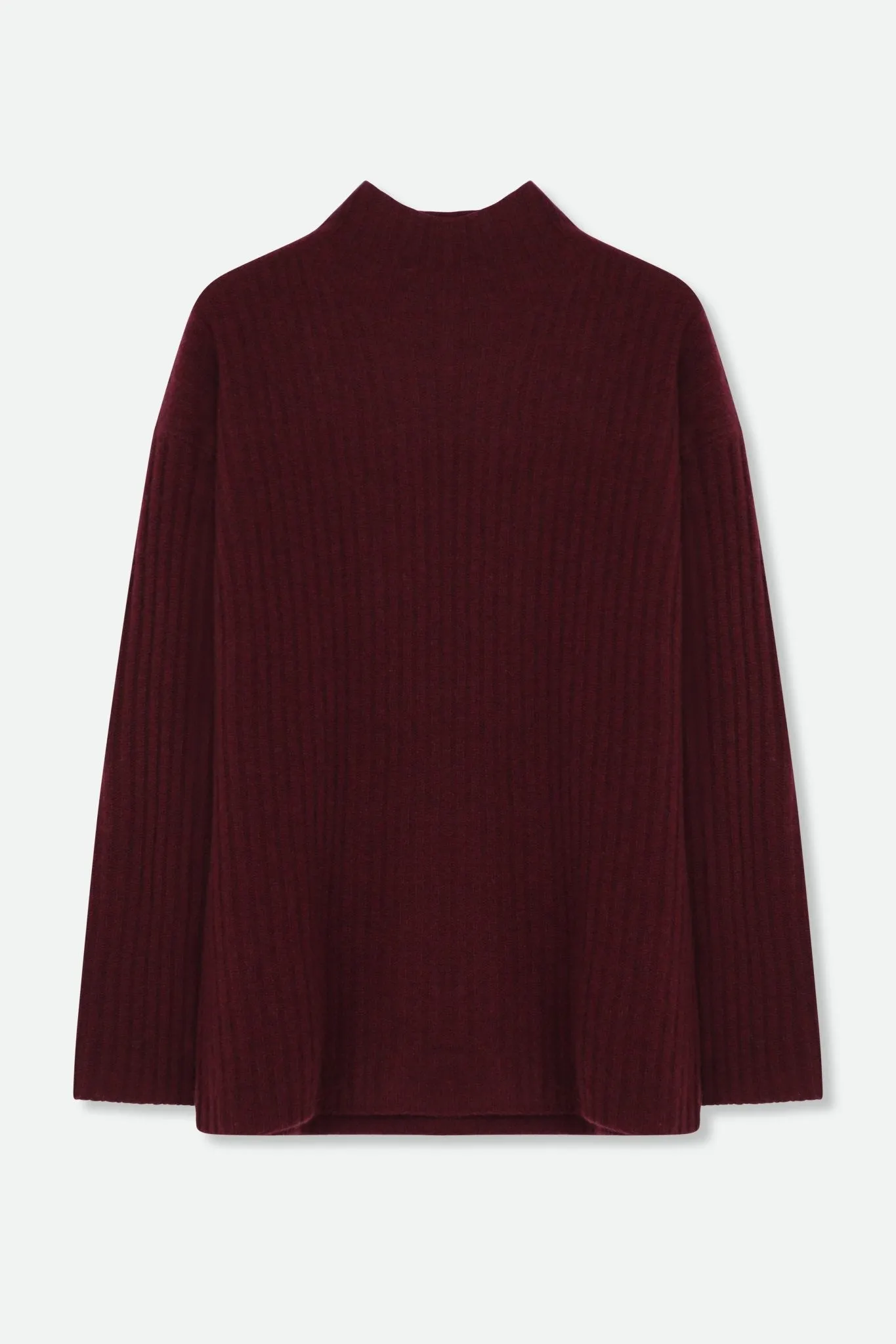 SANA HIGH NECK IN ITALIAN MERINO YAK CASHMERE