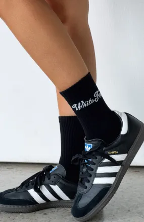 Season 7 Socks Black/White