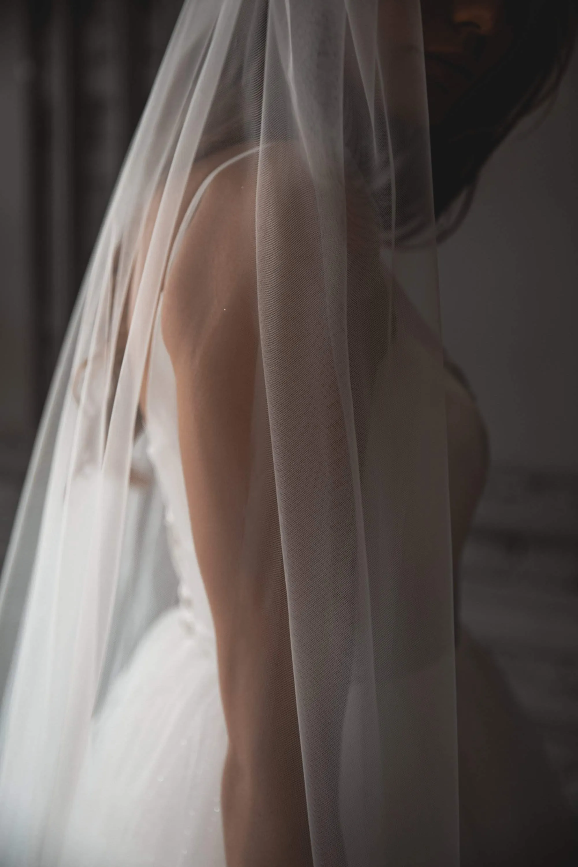 Simple Tulle Wedding Veil