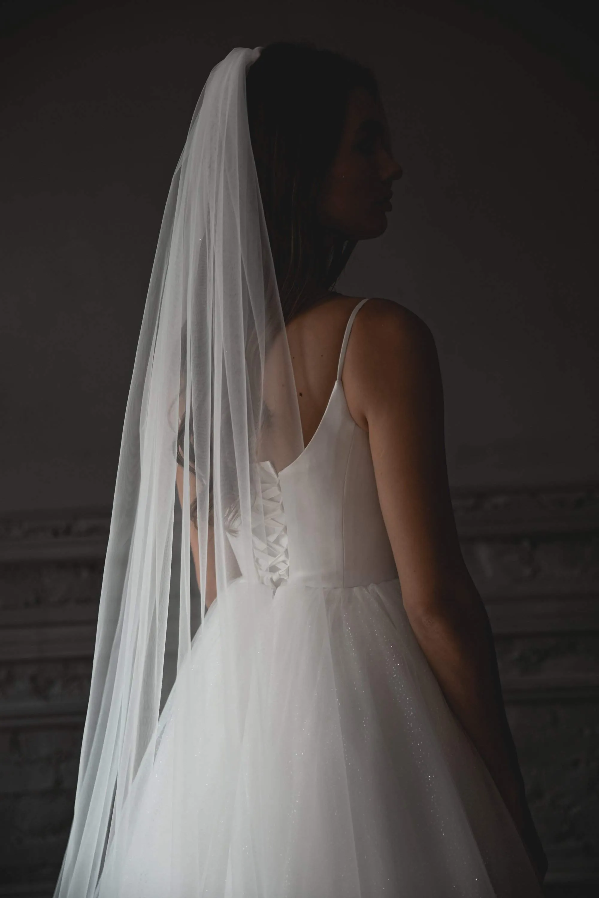 Simple Tulle Wedding Veil