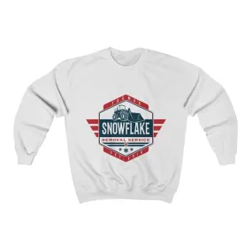 Snowflake Removal Service Unisex Heavy Blend™ Crewneck Sweatshirt