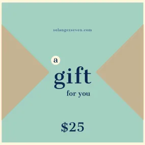 Solangez Seven Gift Card-25