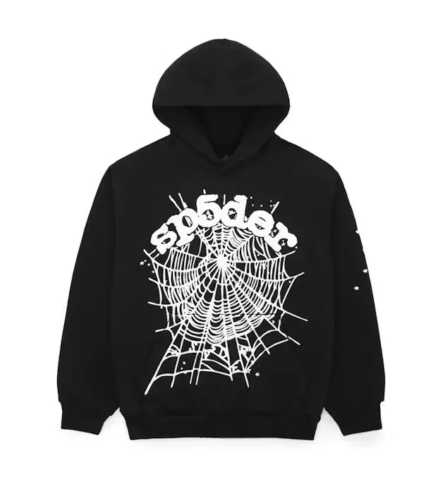 Sp5der OG Web Hoodie and Pants Black (SET)