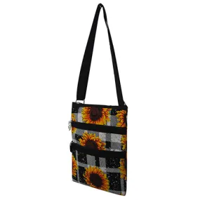 Sunflower Plaid NGIL Messenger Hipster Bag