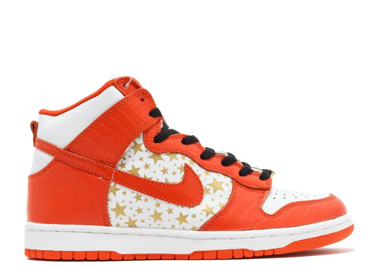 Supreme x Dunk High Pro SB 'Orange'