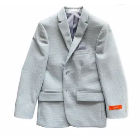 Tallia Boys Light Blue Seersucker Sports Jacket QZ0001