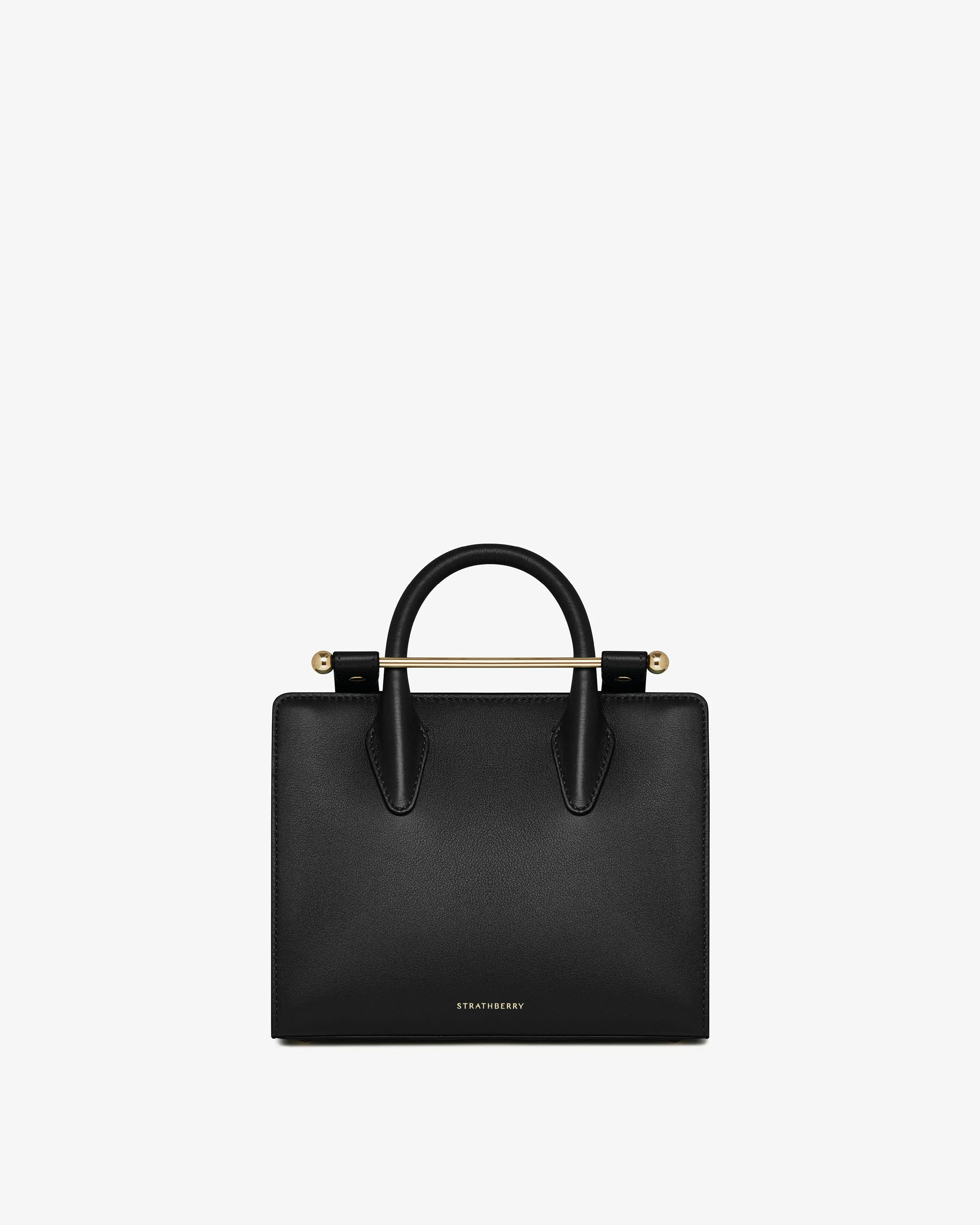 The Strathberry Mini Tote - Black