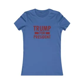 Trump for President Softstyle Ladies' T-Shirt