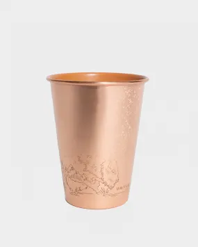 Where the Buffalo Roam 16 oz. Enamel-Lined Copper Tumbler